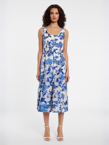 Ana Alcazar Midikleid ' Damia ' in Blau