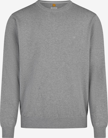 redmond Pullover 'Basic' in Grau: Vorderseite