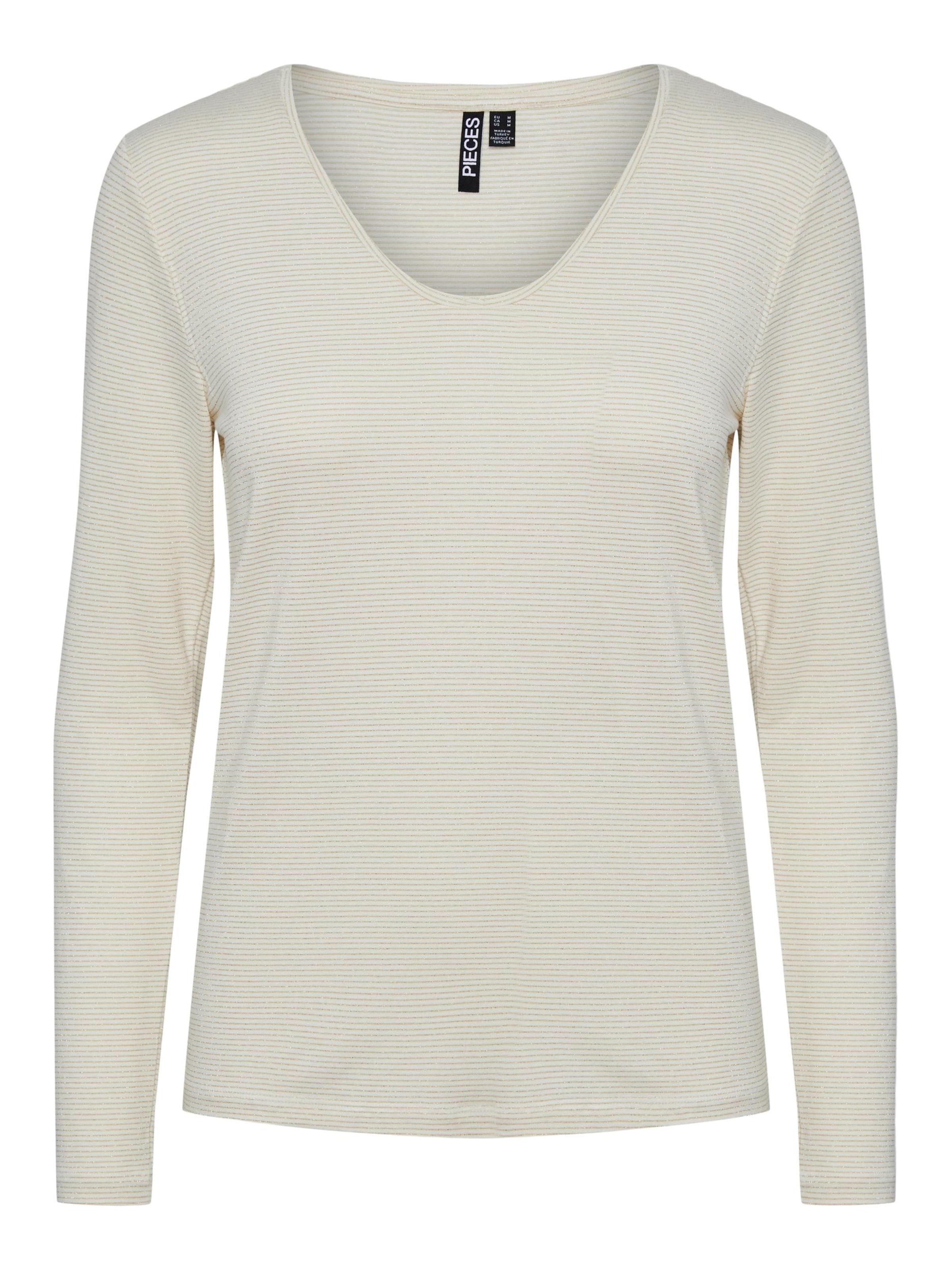 PIECES Футболка 'BILLO' в Белый: спереди