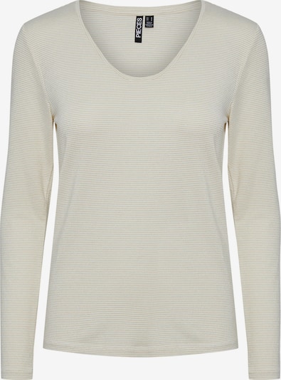 PIECES Paita 'BILLO' värissä kulta / luonnonvalkoinen, Tuotenäkymä