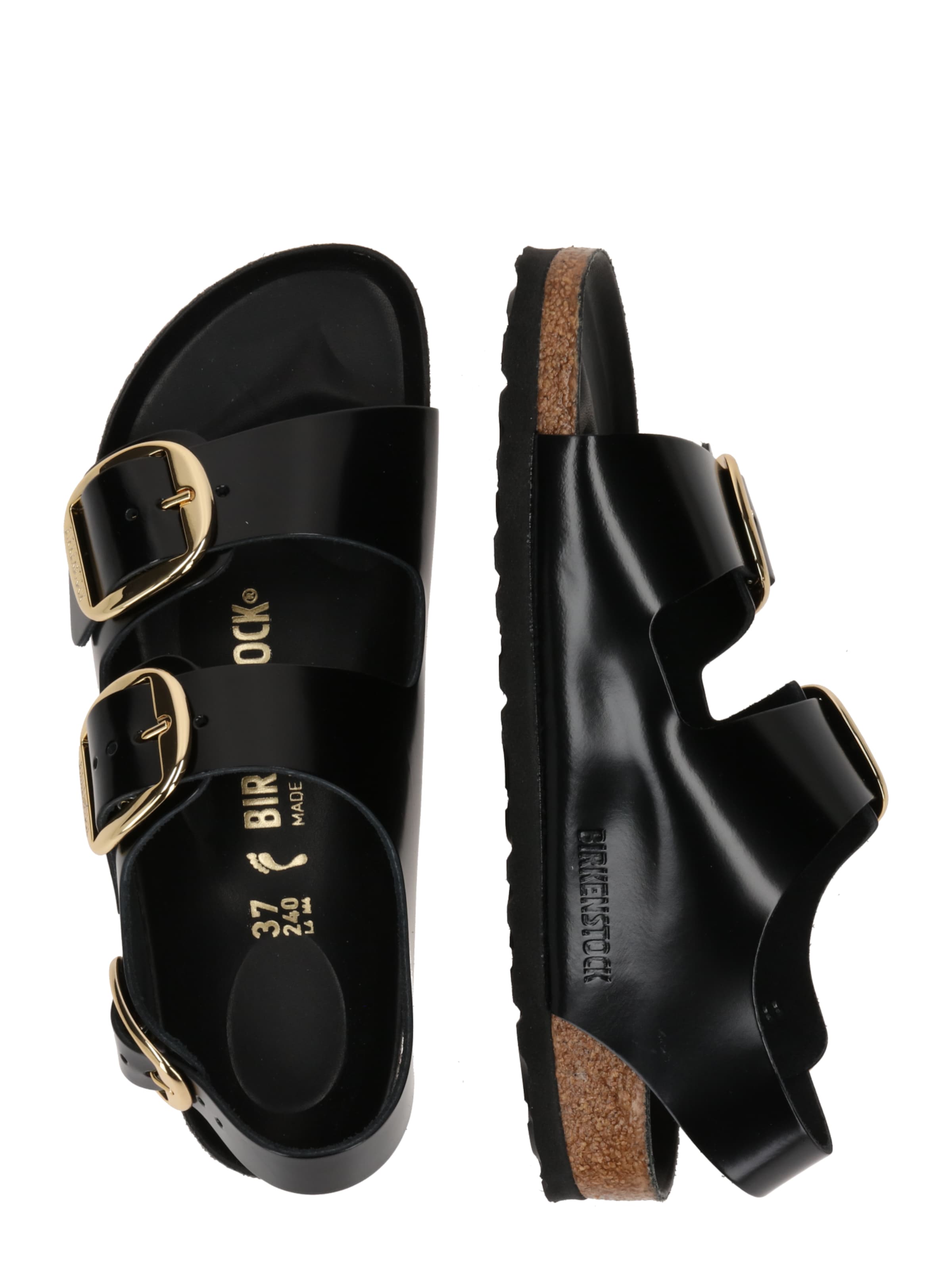 juoda BIRKENSTOCK Sandalai 'Milano'