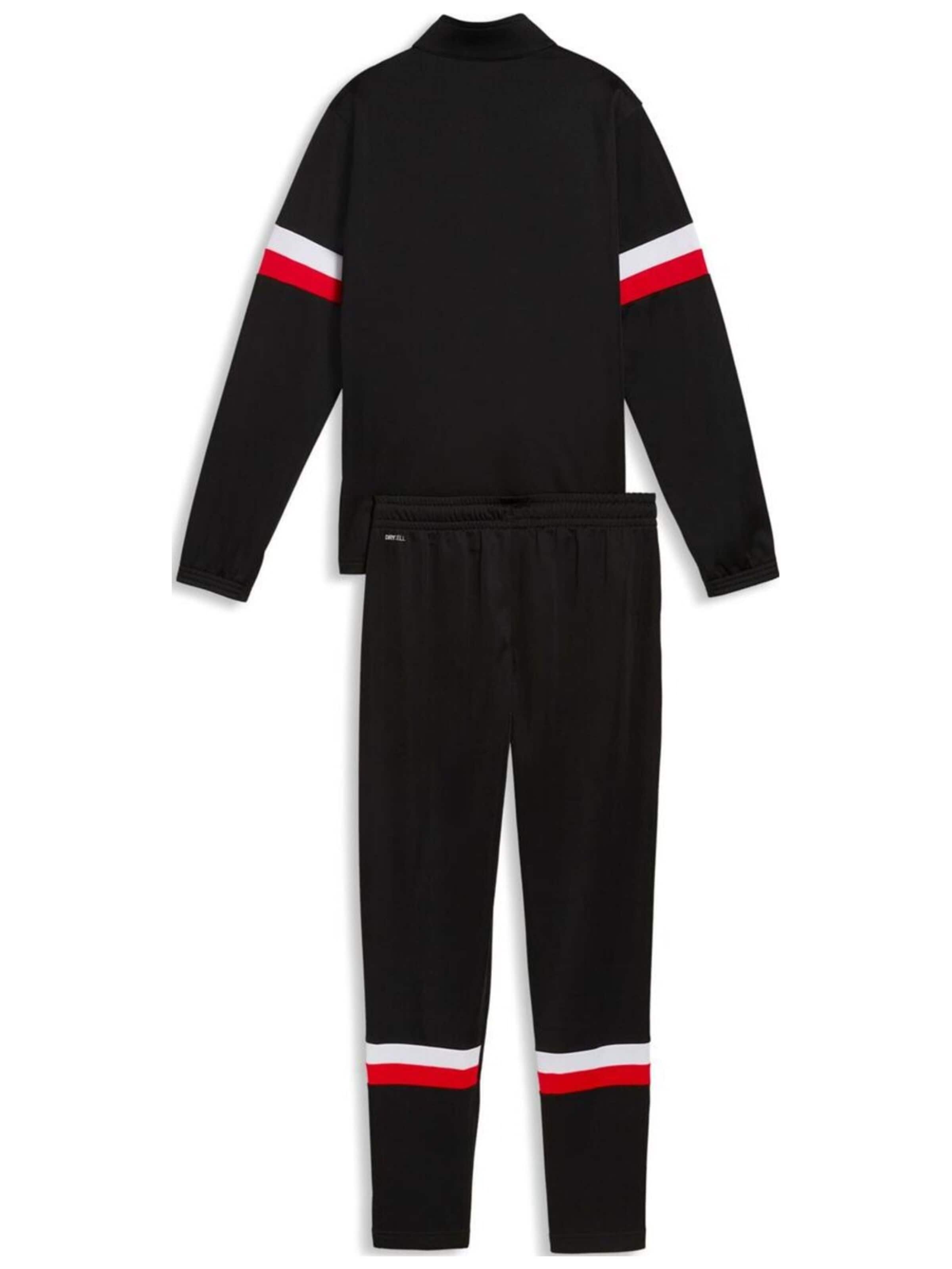 Giacca di felpa 'Puma Individualrise Tracksuit Jr' di PUMA in nero