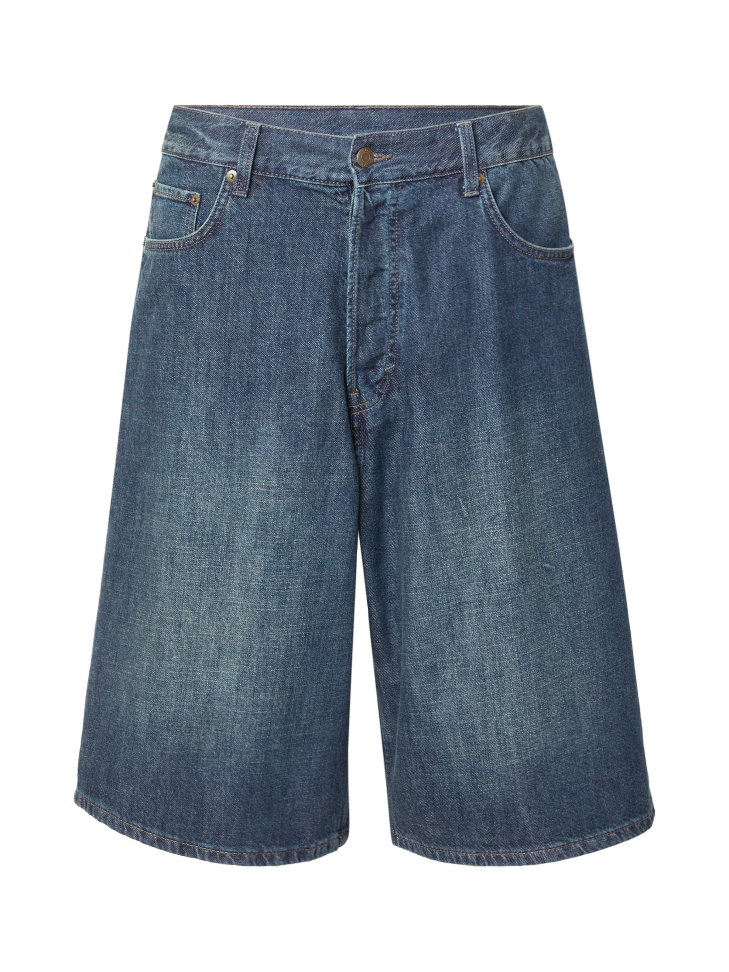 mėlyna WEEKDAY „Baggy“ Džinsai 'Astro': priekis