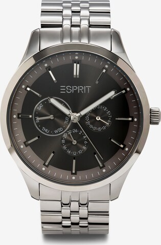 Montre à affichage analogique ESPRIT en gris : devant