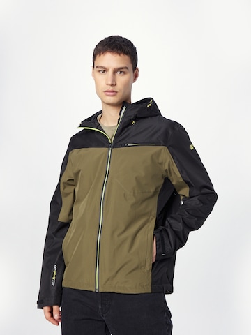 KILLTEC Outdoor jacket 'KOS' in Green: front