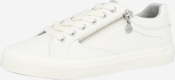 Sneaker bassa di s.Oliver in bianco: frontale