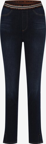 Marc Cain Slimfit Leggings in Blau: predná strana