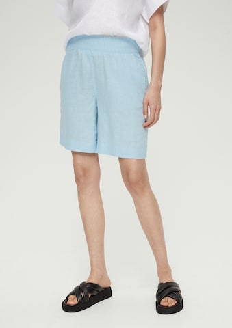 s.Oliver Loosefit Shorts in Blau: predná strana