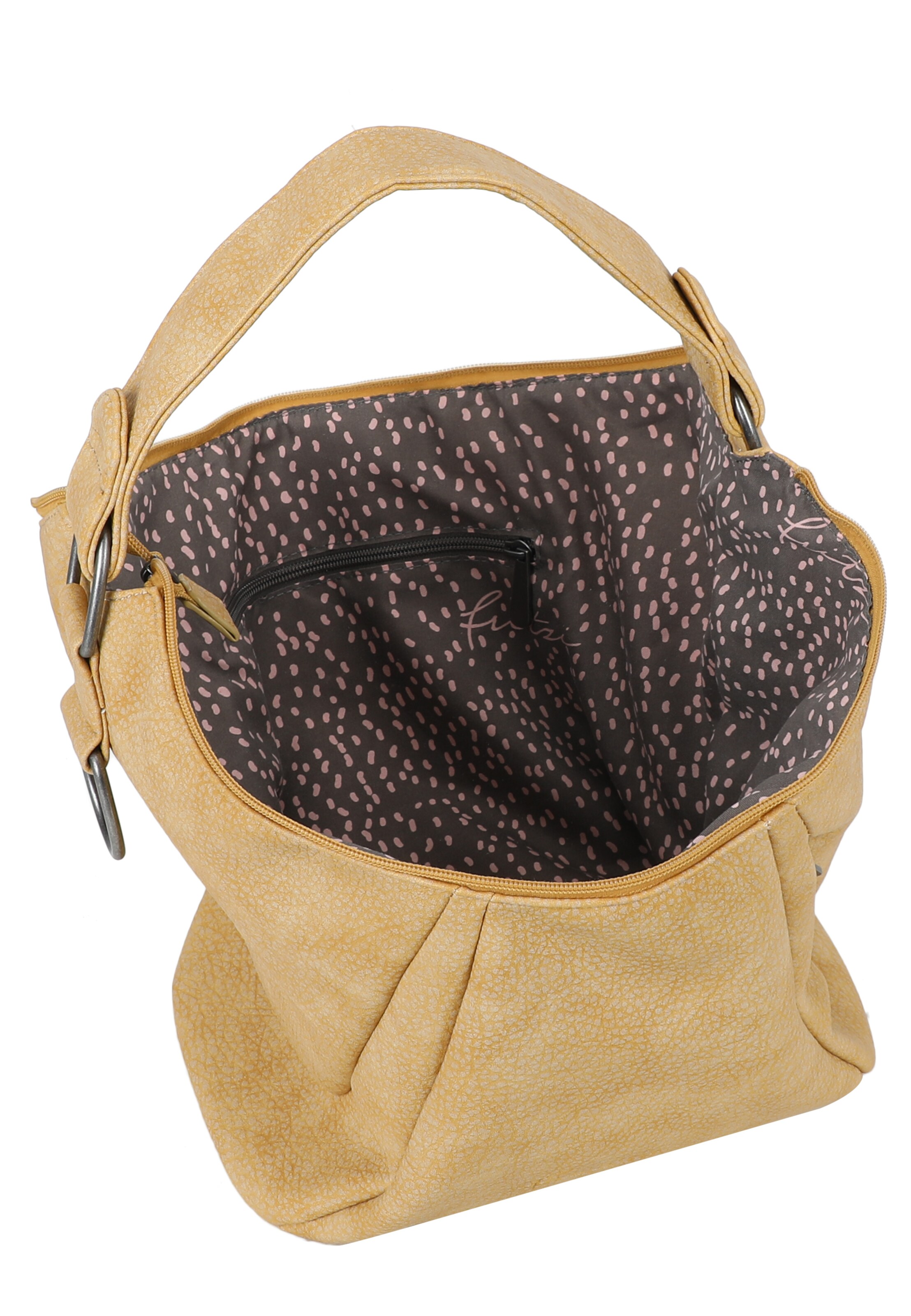 Borsa a mano 'Croissant Hobo' di Fritzi aus Preußen in marrone