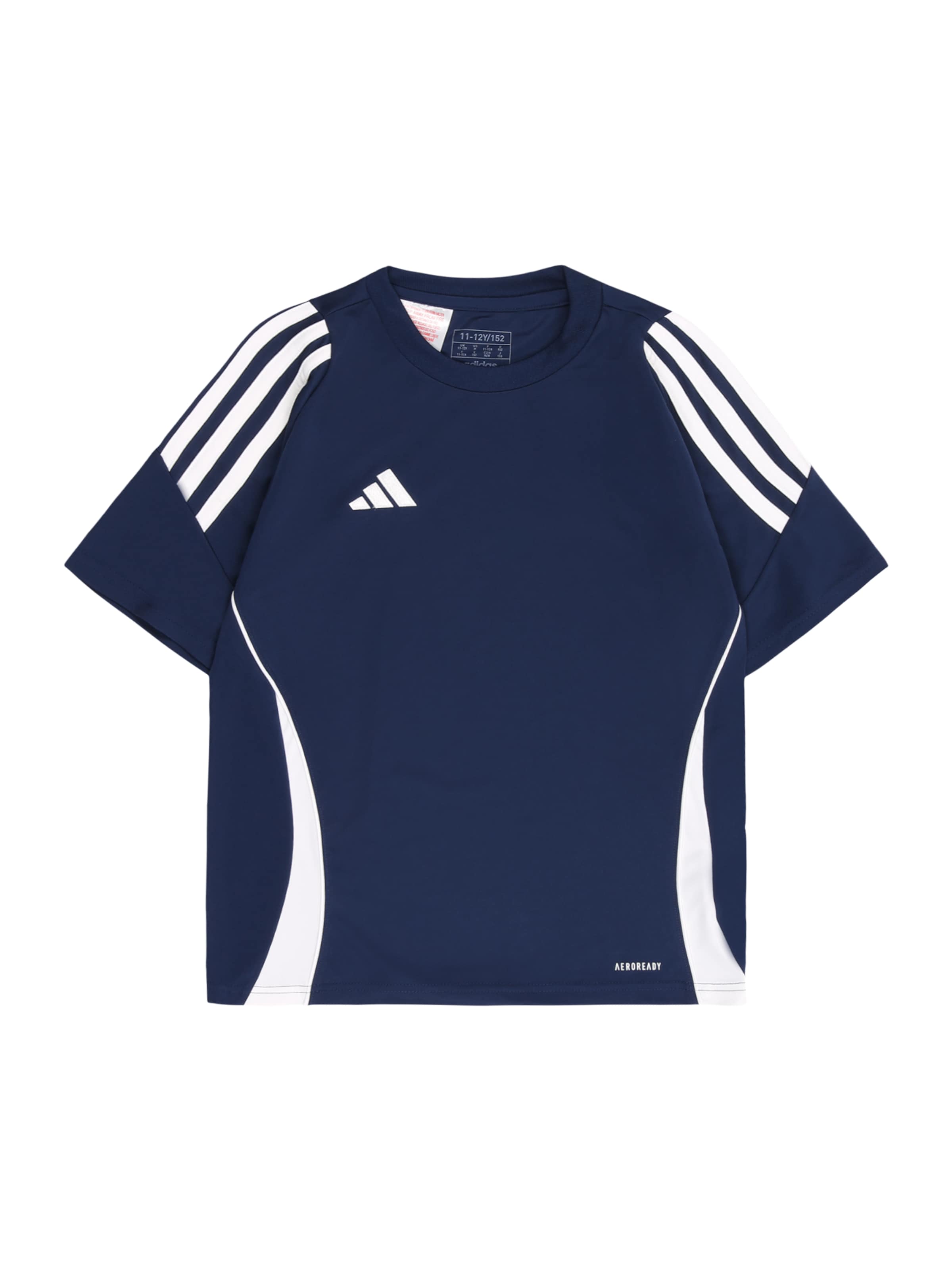 ADIDAS PERFORMANCE Functioneel shirt 'Tiro 24' in Blauw: voorkant