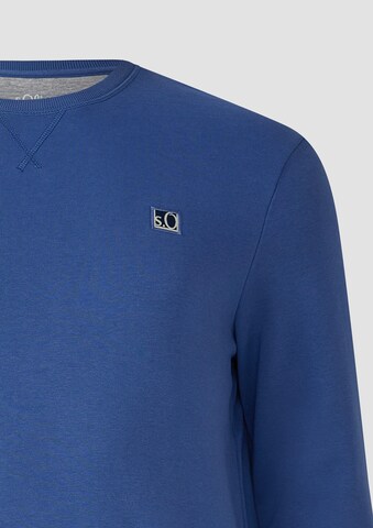 s.Oliver Sweatshirt in Blau