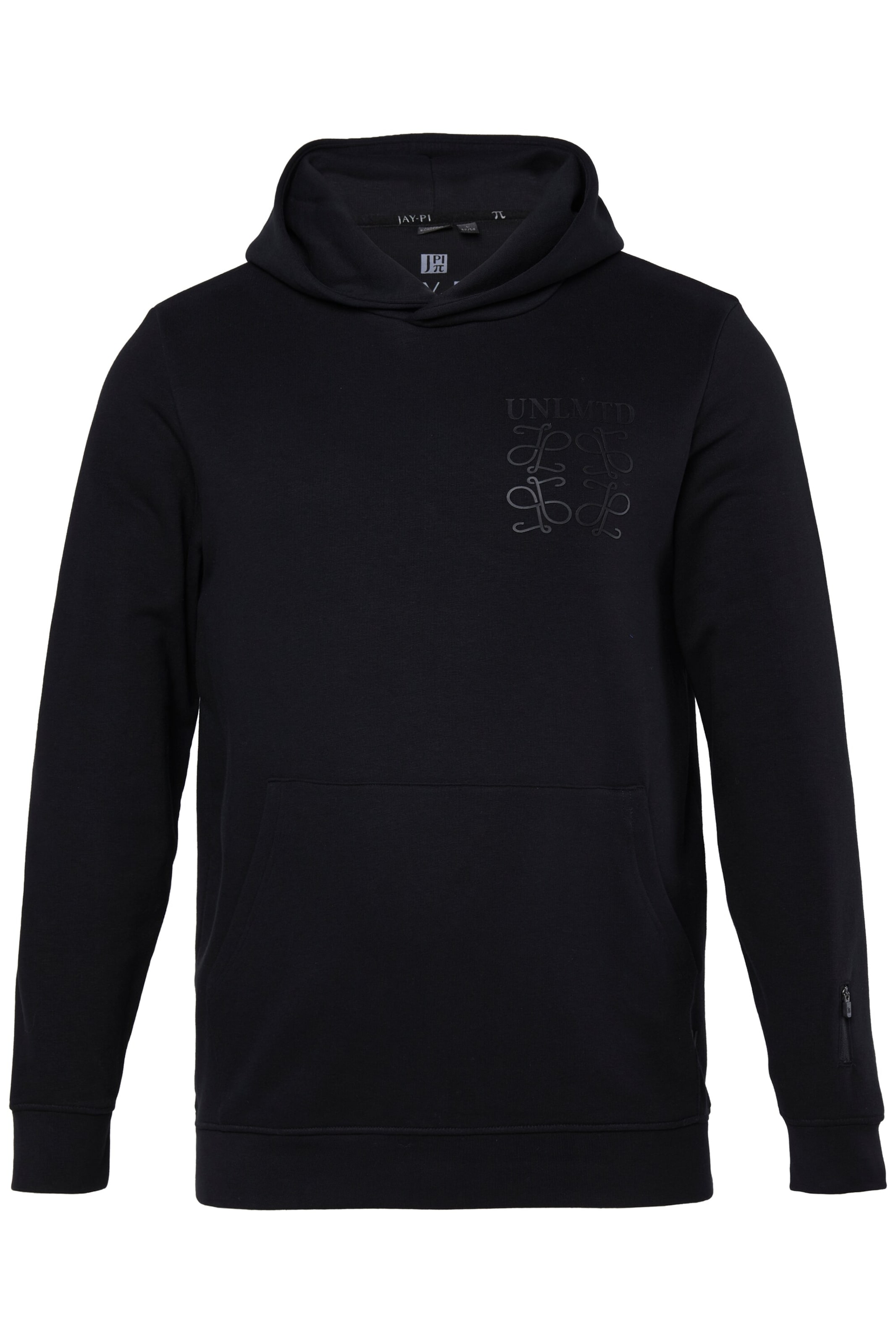 JAY-PI Sweatshirt in Zwart: voorkant