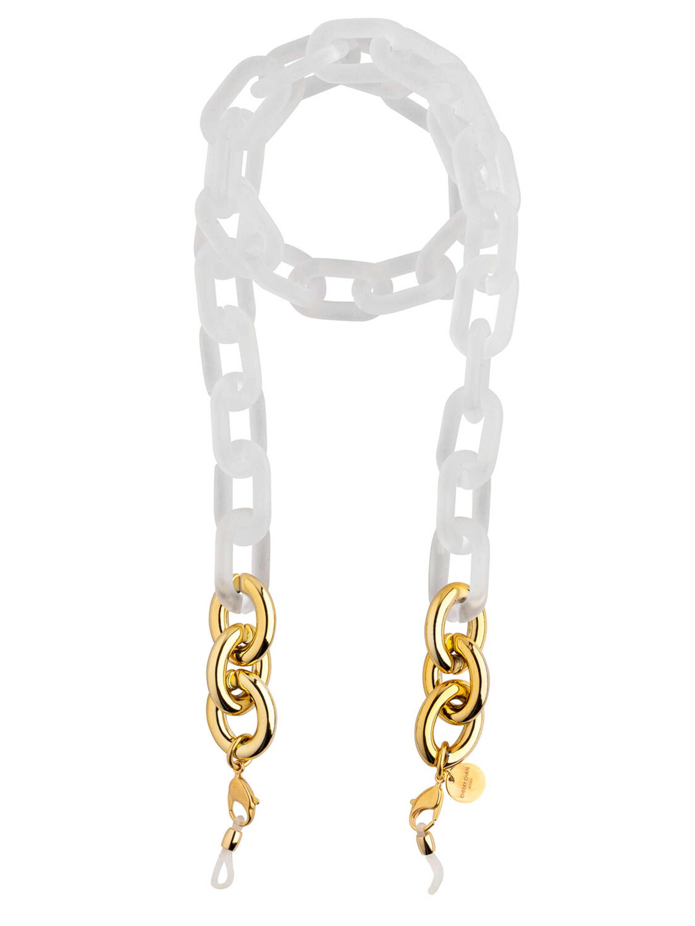 Chaîne 'Icy Gold' Cheeky Chain Munich en or : devant