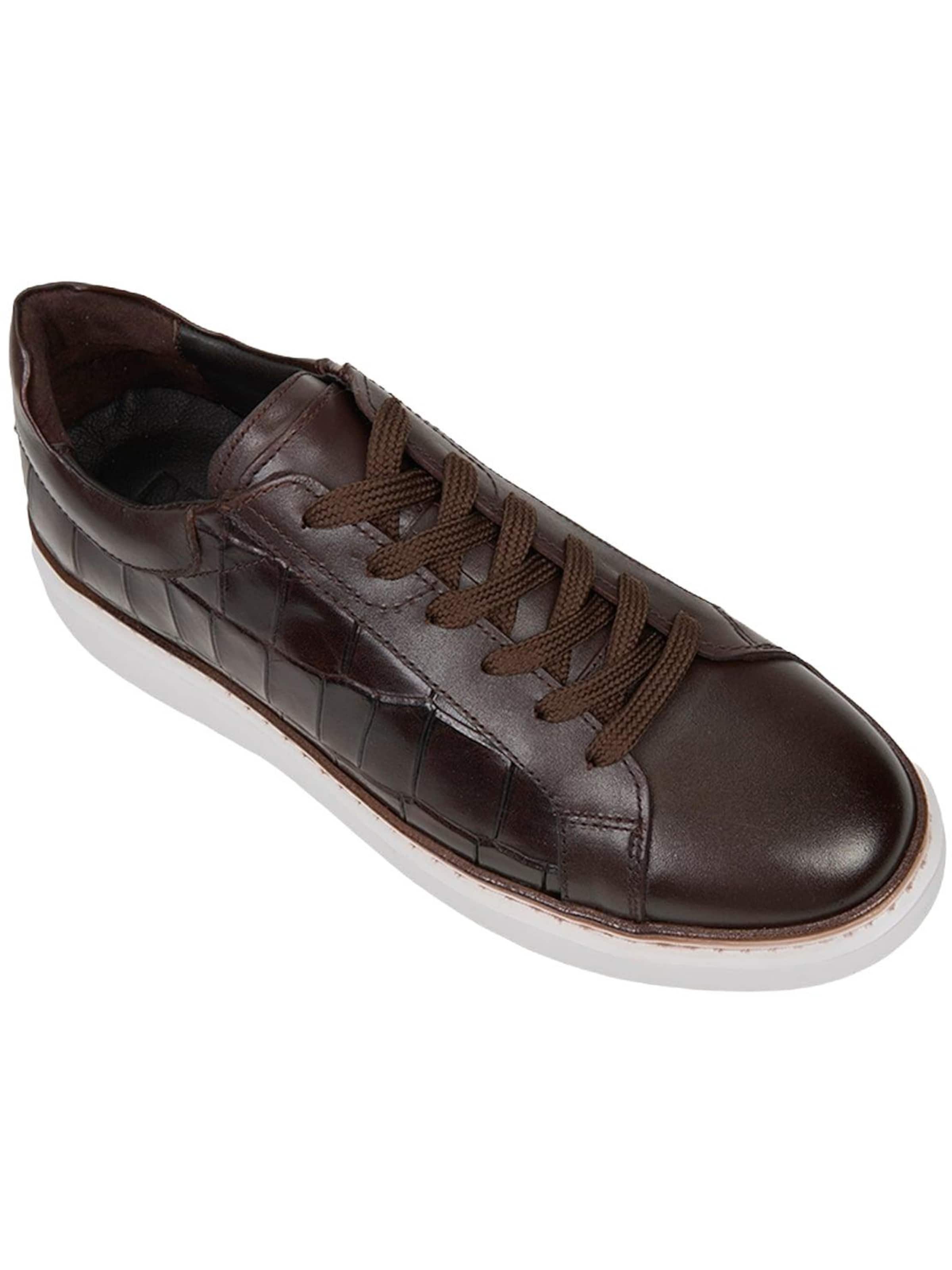 Desa Slip-on 'Schnürschuhe' in Brown