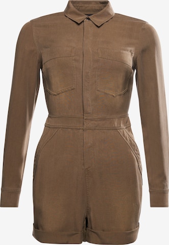 Superdry Jumpsuit in Brown: front