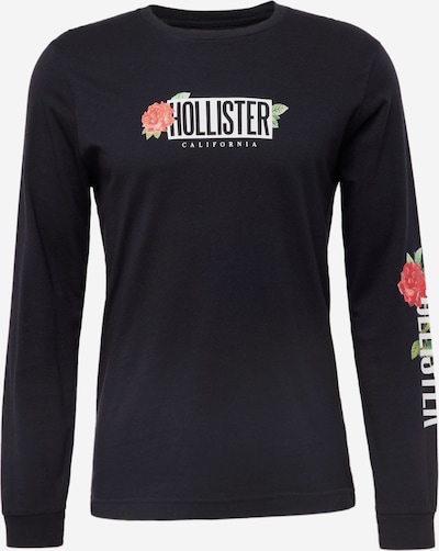 HOLLISTER Shirt in Green / bright red / Black / White, Item view