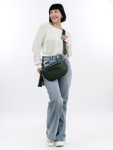Borsa a spalla ' E&N Belli ' di Emily & Noah in verde: frontale