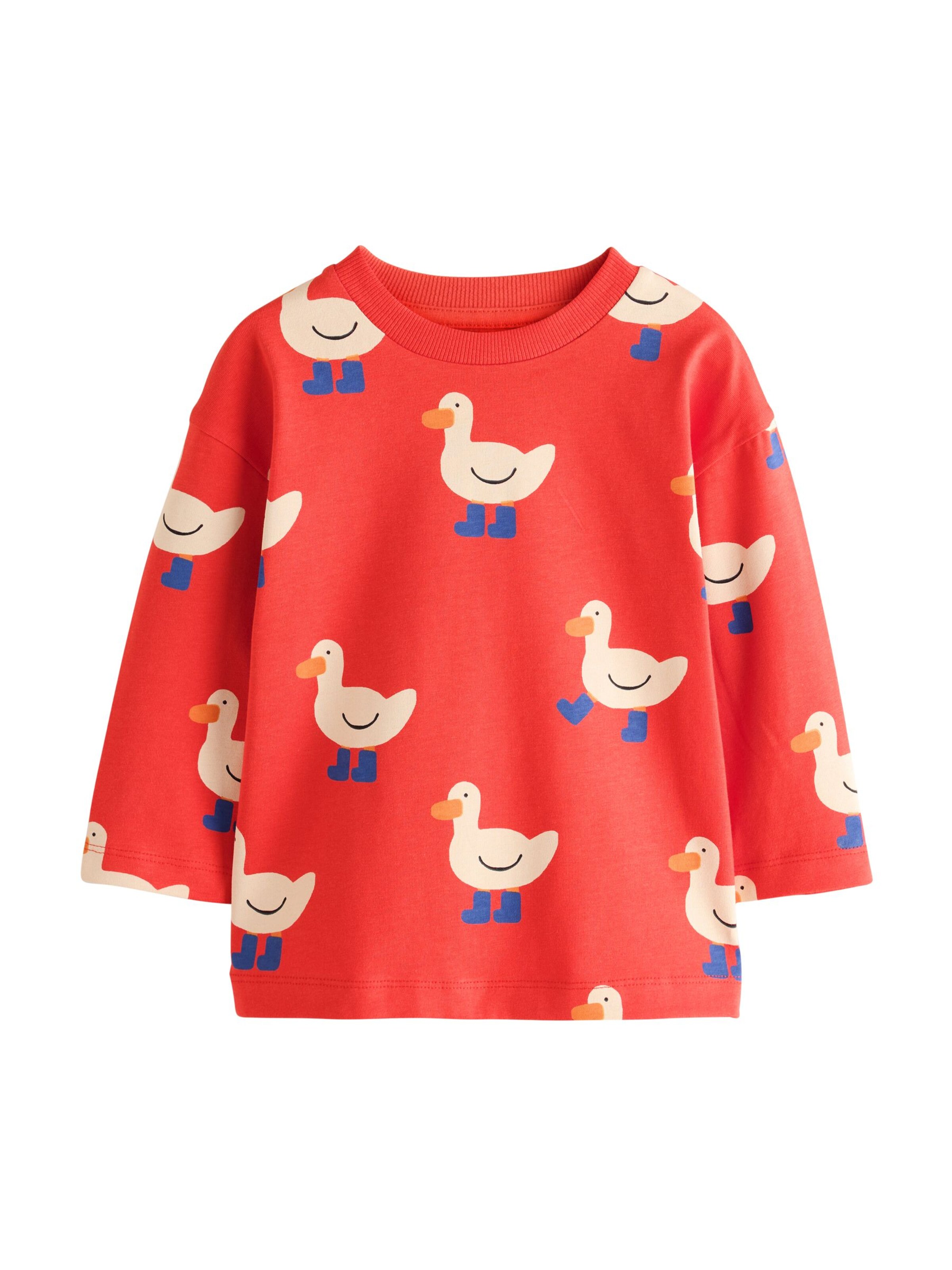 Next - Camiseta en rojo: frente