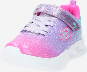 Skechers Kids Sneaker 'Flicker' in Pink: predná strana