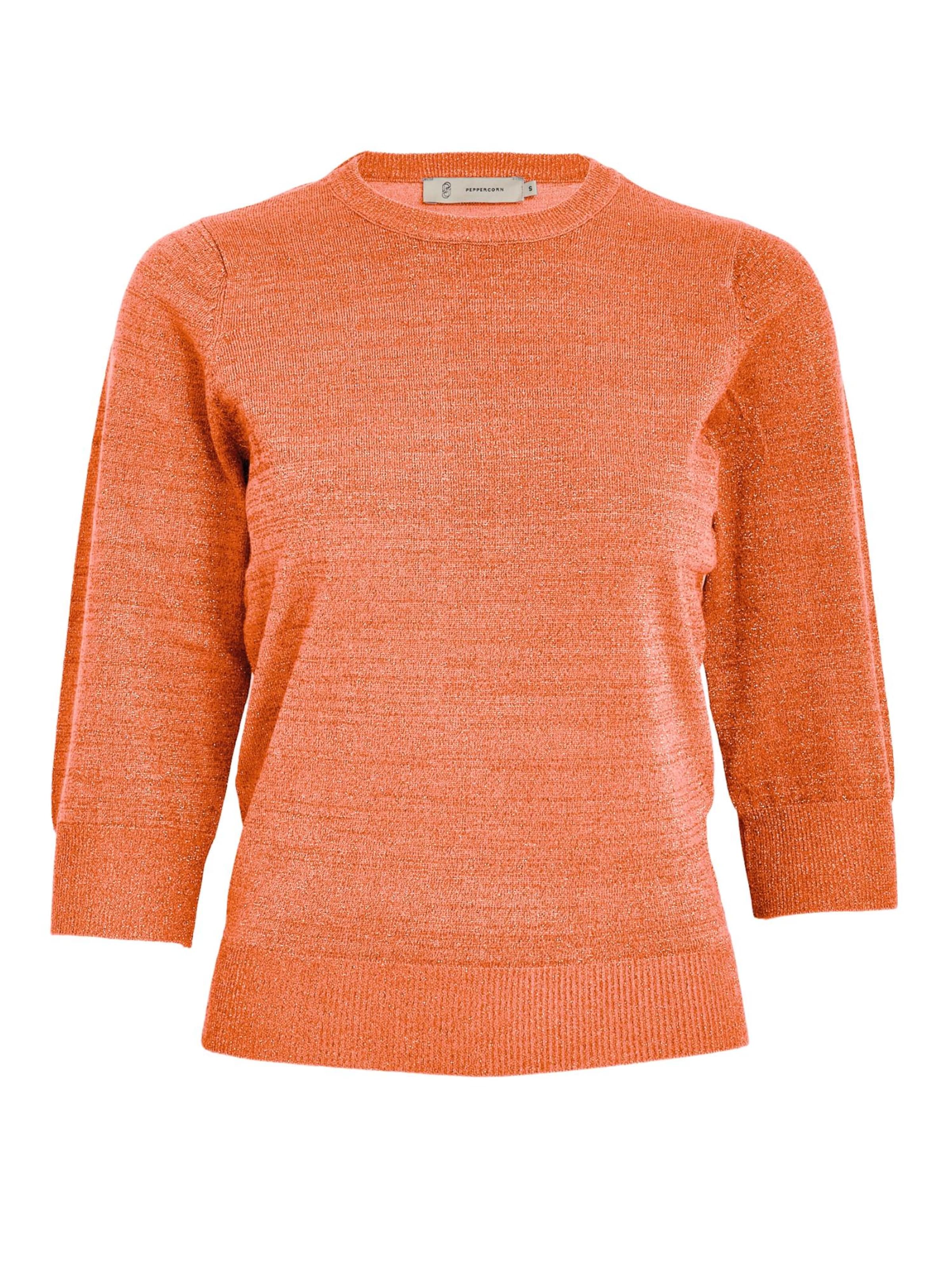 Peppercorn Trui 'Remi' in Oranje: voorkant