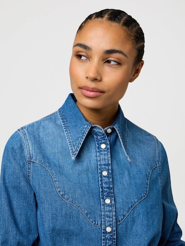WRANGLER Bluse‌‌‌‌‌‌‌‌‌‌ in Blau