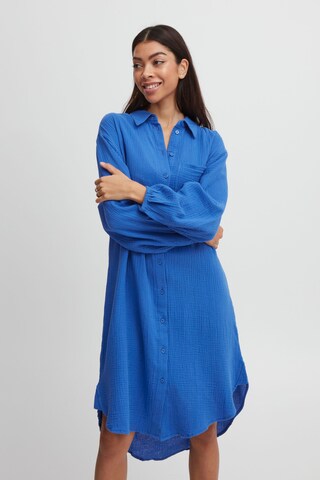 Abito camicia 'Berlin' di b.young in blu: frontale