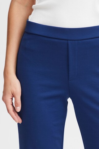 Fransa Flared Pants 'Blazer' in Blue