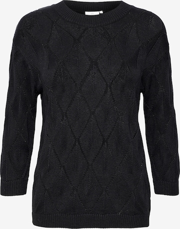 Kaffe Sweater 'Silia' in Black: front