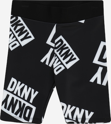 DKNY Kitsas Püksid, värv must: eest vaates
