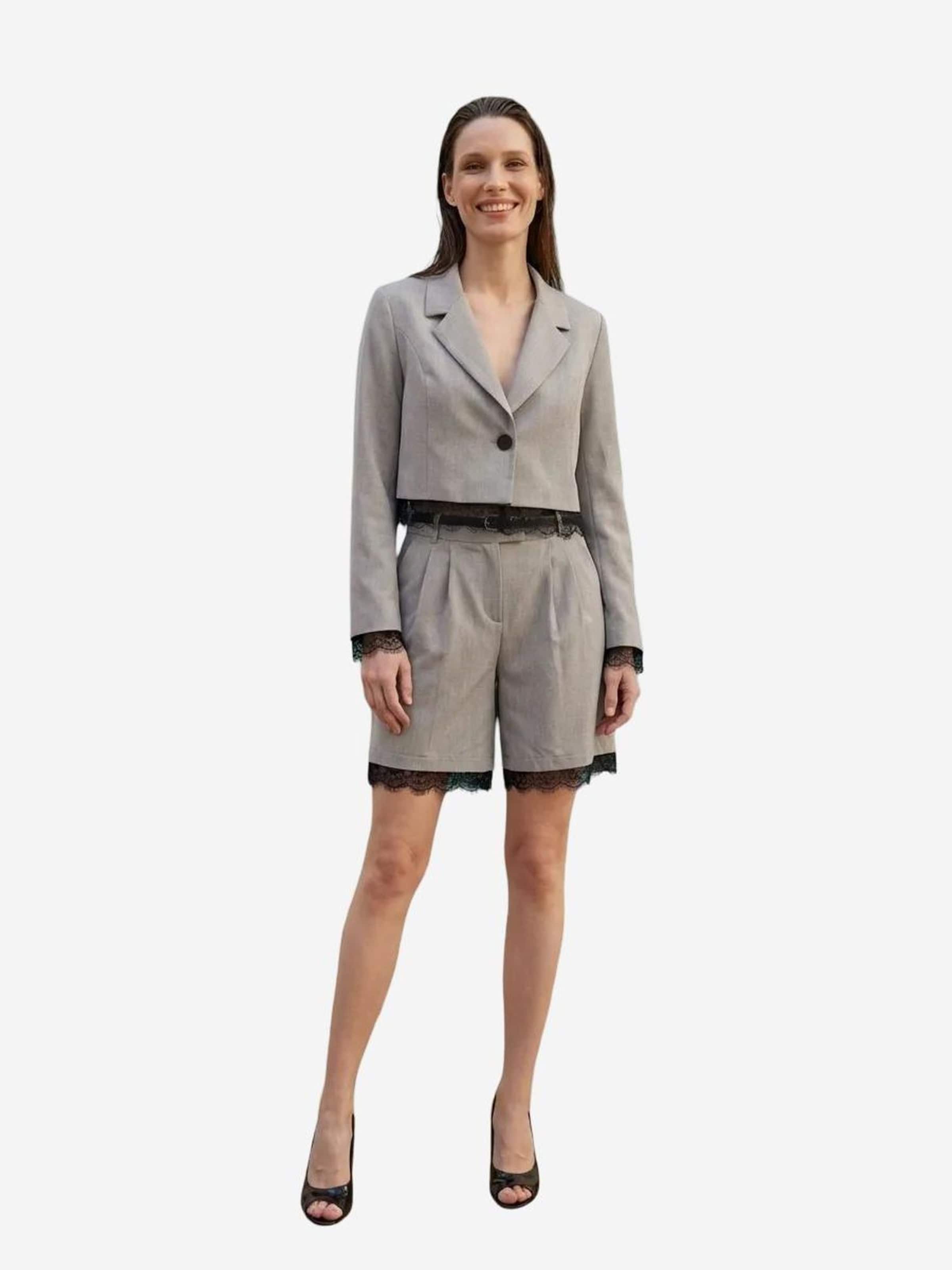 Pantalons de tailleur My fashion en gris