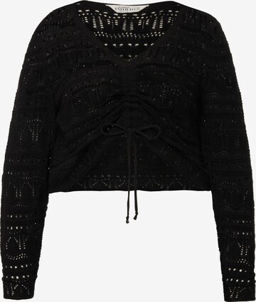 Studio Untold Sweater in Black: front