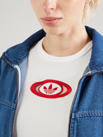 T-shirt 'CAMPUS2000' ADIDAS ORIGINALS en blanc