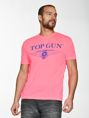TOP GUN Shirt ' Radiate ' in Pink: front