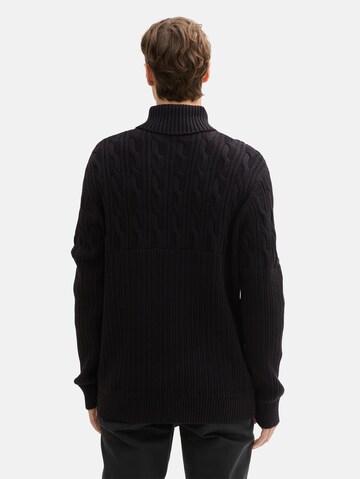TOM TAILOR DENIM Trui in Zwart