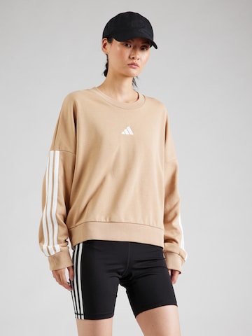 Hanorac sport de la ADIDAS SPORTSWEAR pe bej: față
