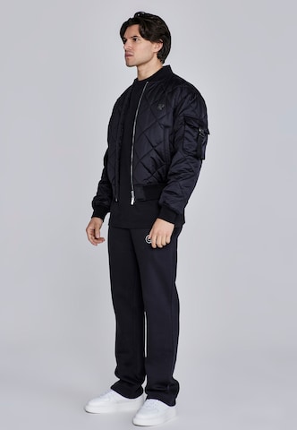 Veste mi-saison SikSilk en noir