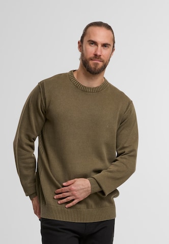 Pullover 'Niels' di INDICODE JEANS in verde: frontale
