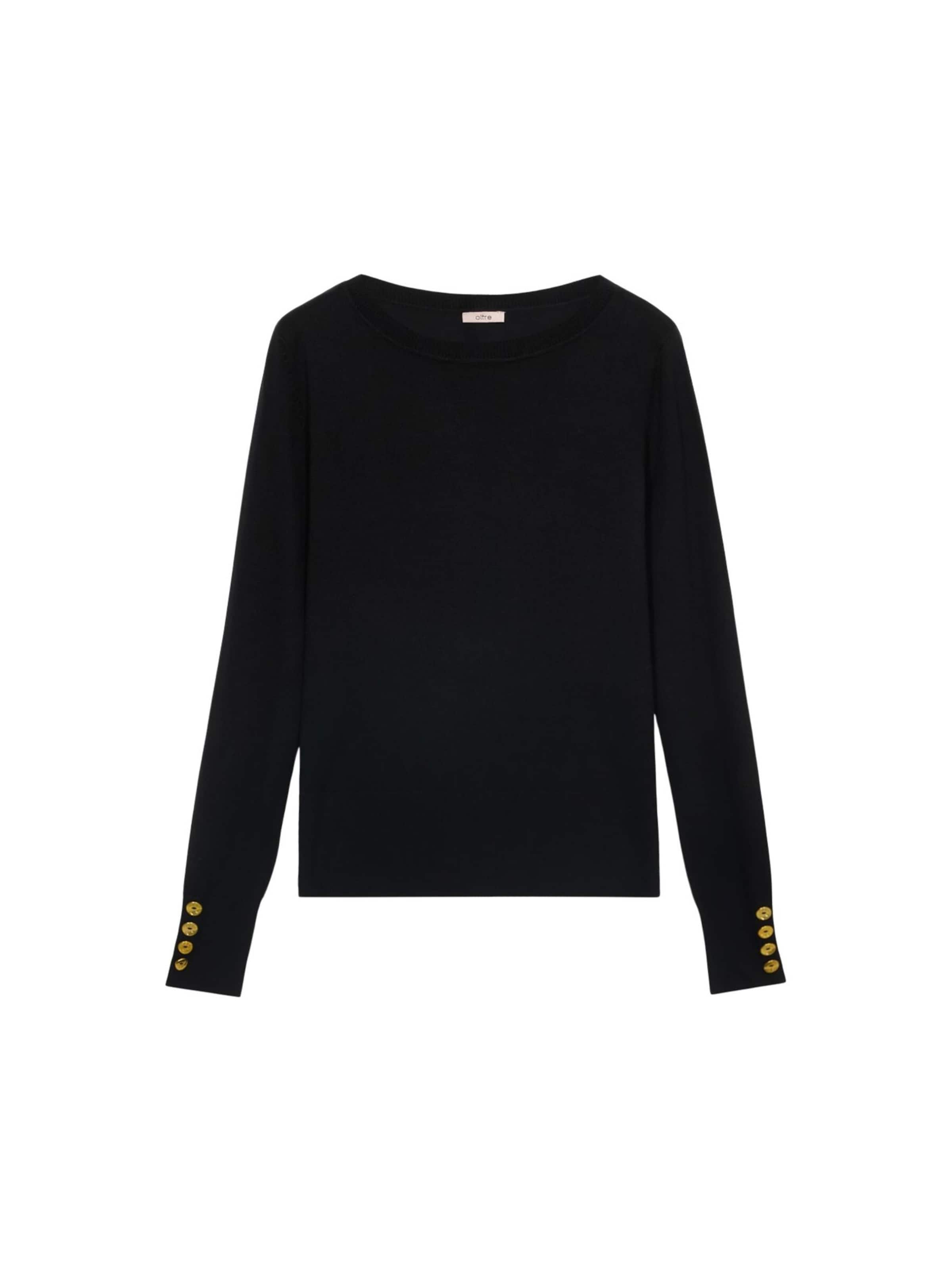 Pull-over oltre en noir : devant