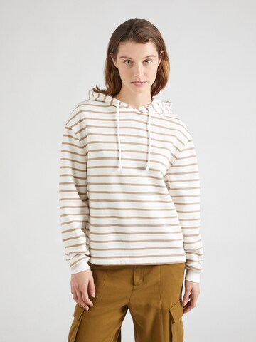 PIECES Sweatshirt 'CHILLI' i vit: framsida