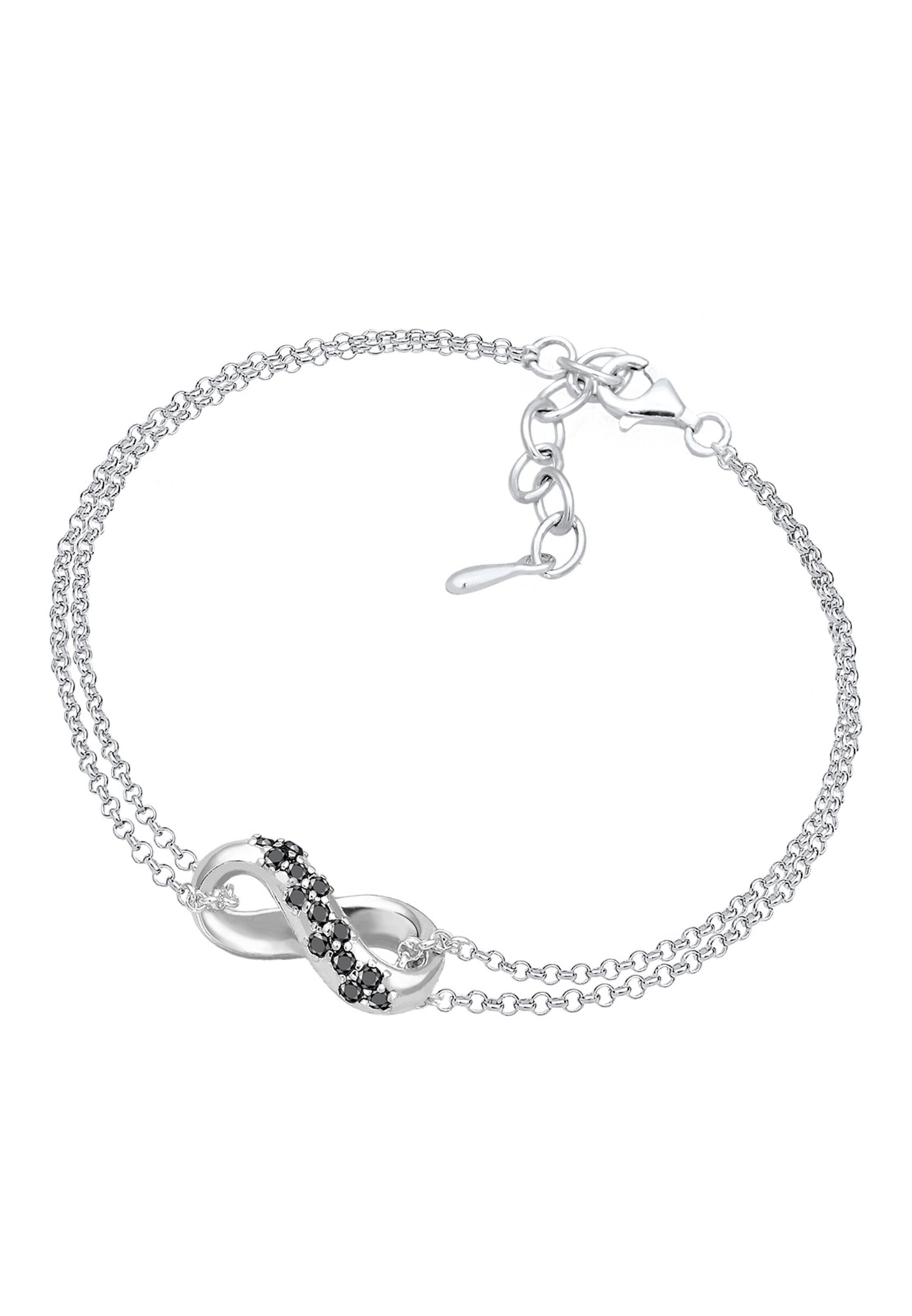 Bracelet 'Infinity' Elli DIAMONDS en argent