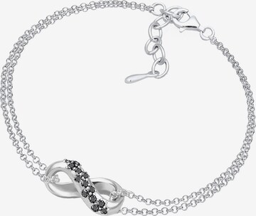 Elli DIAMONDS Armband 'Infinity' in Silber