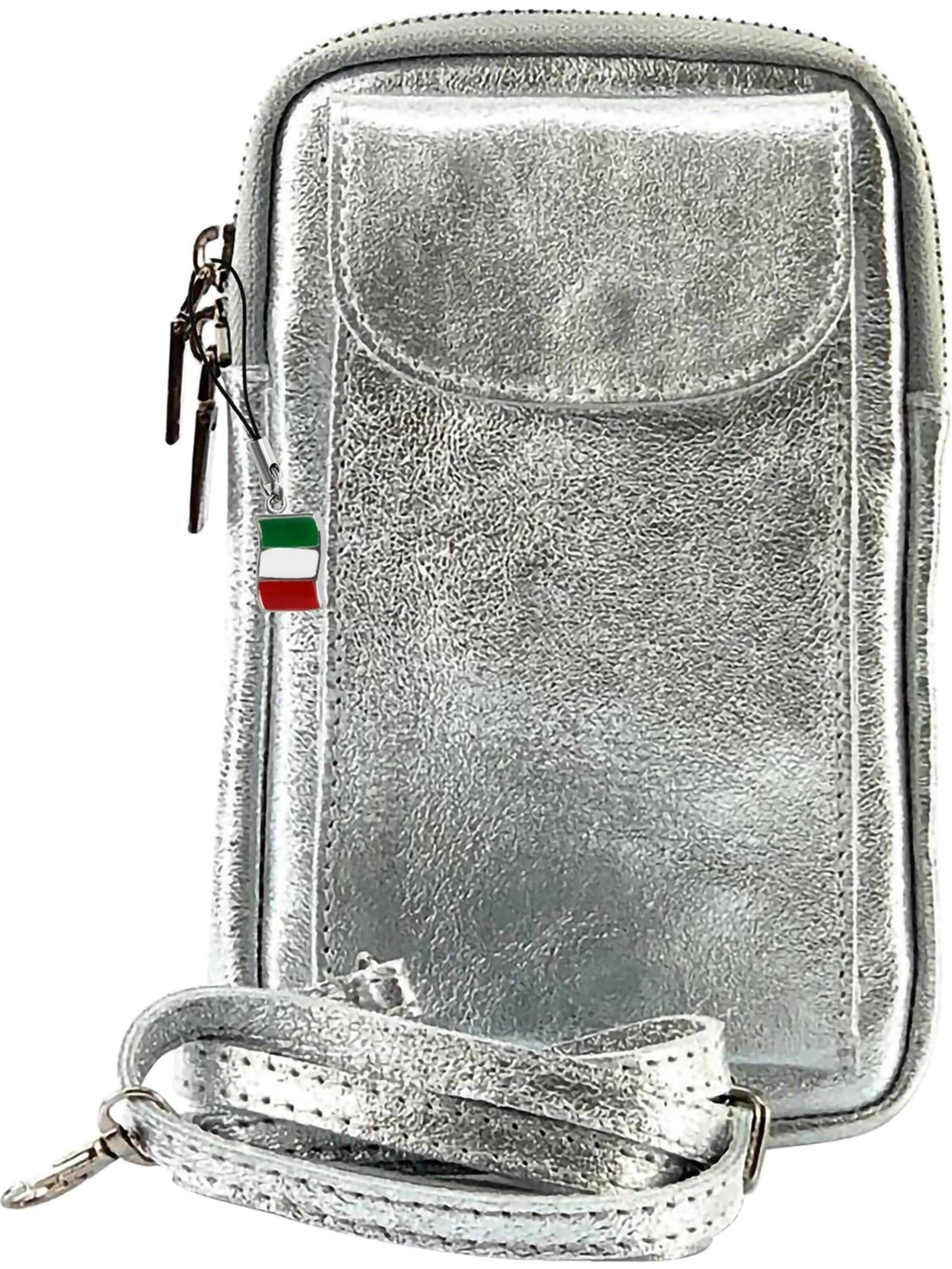 Florence - Bolso de hombro en plata: frente