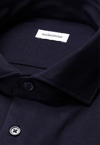 Coupe slim Chemise business SEIDENSTICKER en bleu
