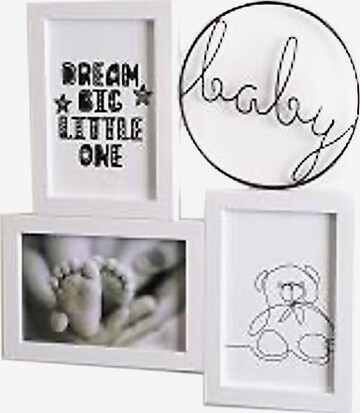 Tawo Picture Frame 'Baby' in White: front