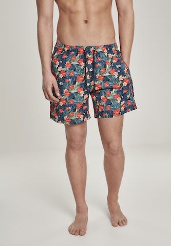 Shorts de bain Urban Classics en mélange de couleurs : devant