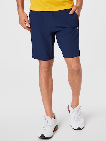 Regular Pantalon de sport 'Epic' Reebok en bleu : devant