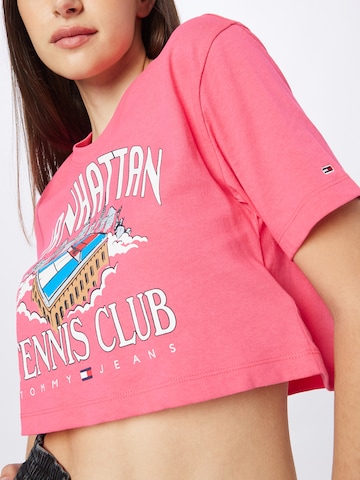 Tommy Jeans T-Shirt in Pink