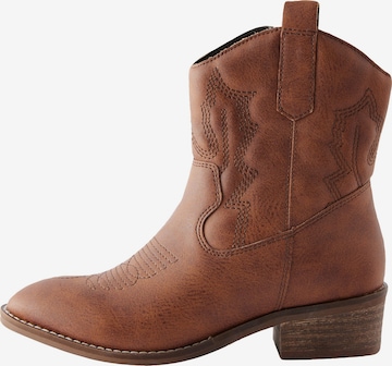 Next Stövel i brun: framsida