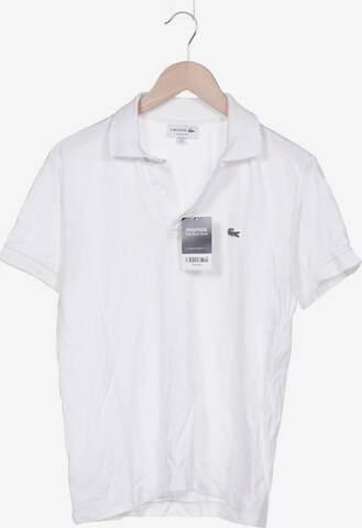 LACOSTE Shirt in S in White: front