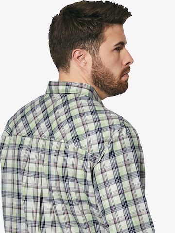 Charles Colby Comfort fit Button Up Shirt 'Duke Archibine' in Blue